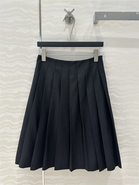 Miumiu pleated midi skirt